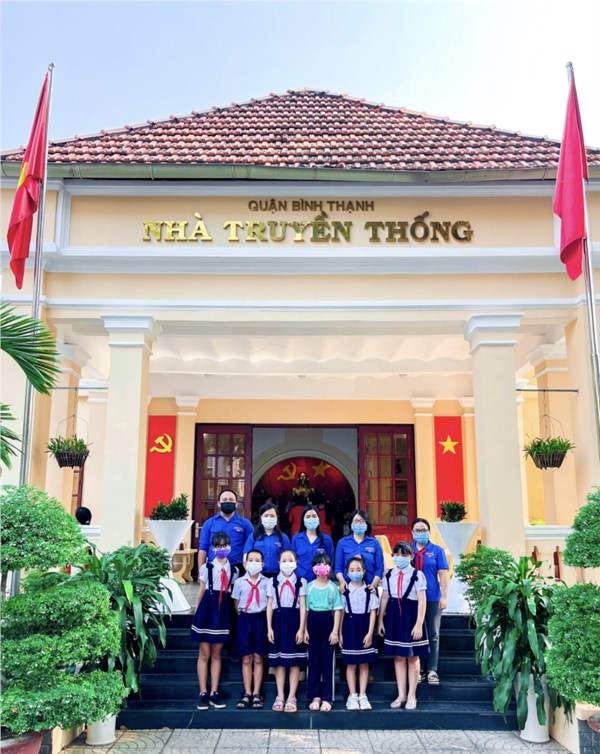 LIÊN ĐỘI THỰC HIỆN PHONG TRÀO  TỰ HÀO BÌNH THẠNH  NĂM HỌC 2020-2021